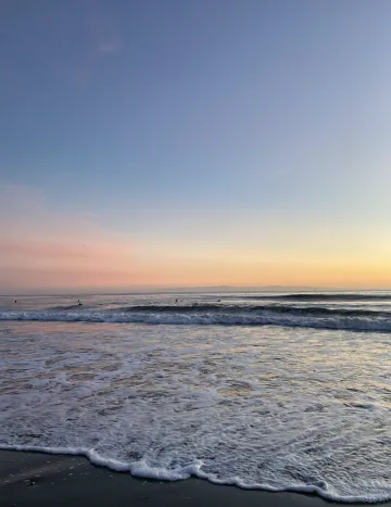 Ocean at sunset